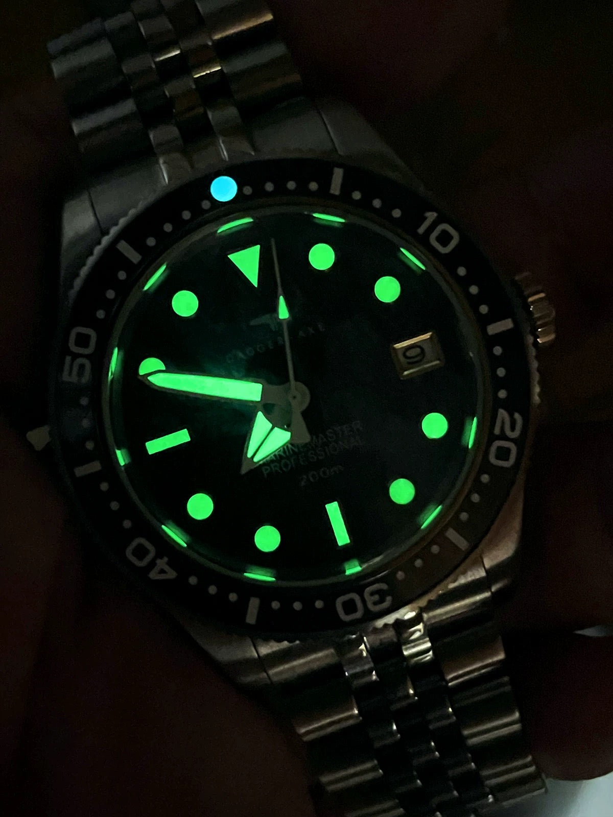 DAGGER AXE Marine Master watch aesthetic product shot