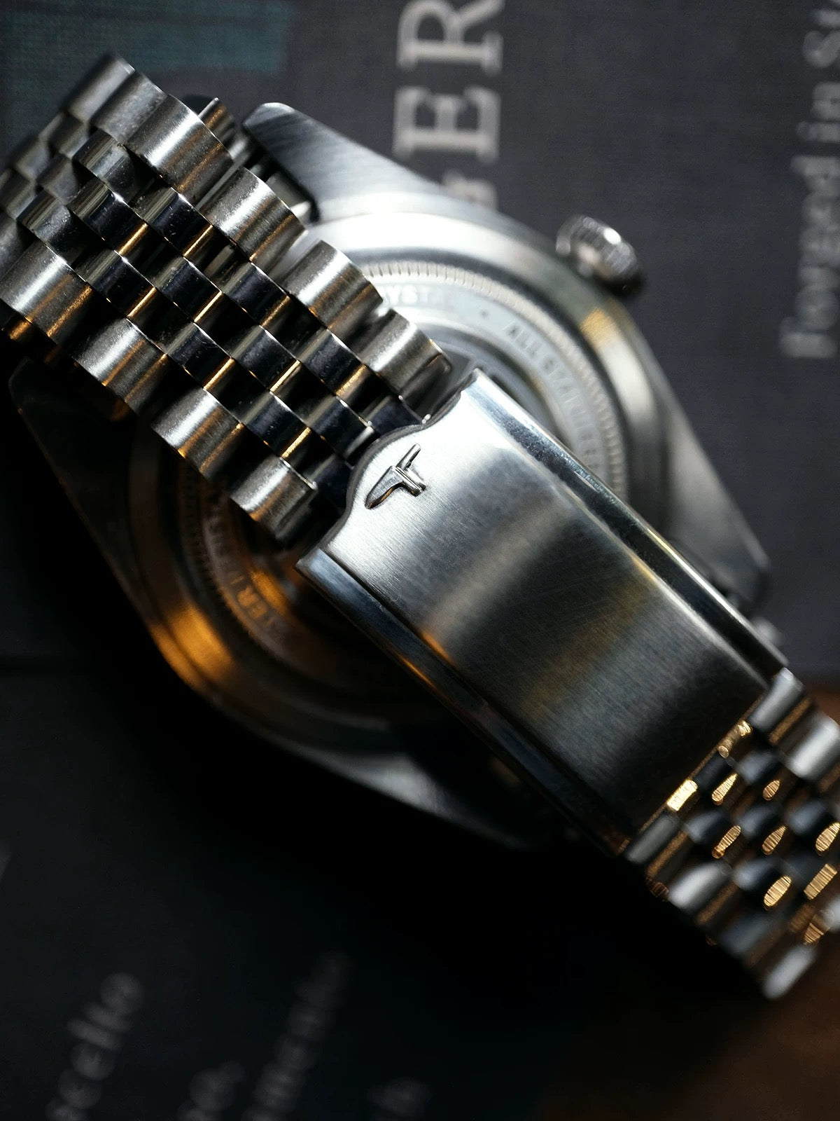 DAGGER AXE Marine Master watch full view